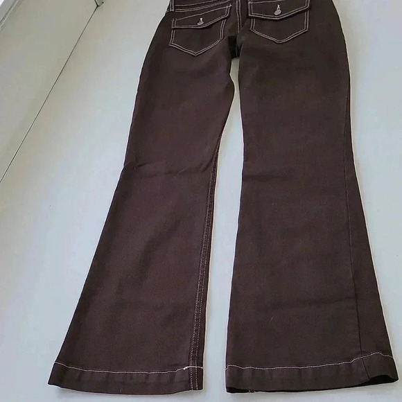 Revice Brown Flare Jeans - Picture 9 of 11